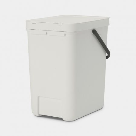 Sort & Go Abfallbehälter 25 liter - Light Grey