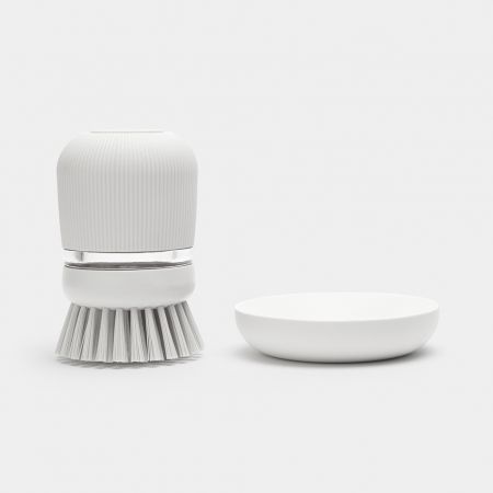 Brabantia Dish Brush with Soap Dispenser - Interismo Online Shop Global
