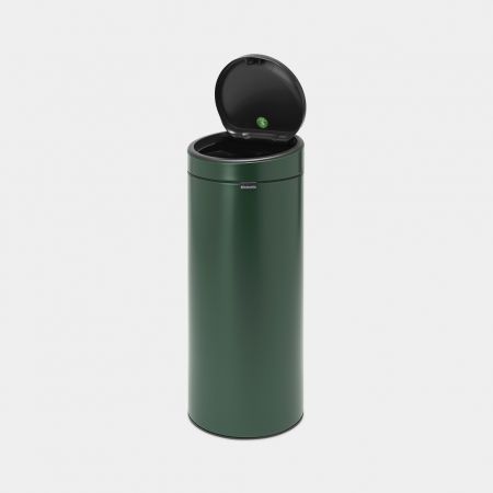 Brabantia Touch Bin poubelle 30 litres avec seau intérieur synthétique -  Pine Green