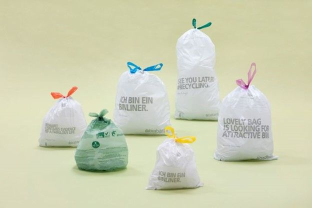 Sacs poubelle PerfectFit Pour FlatBack+ & StepUp, Code L (45 litres),  Distributeur 40 sacs