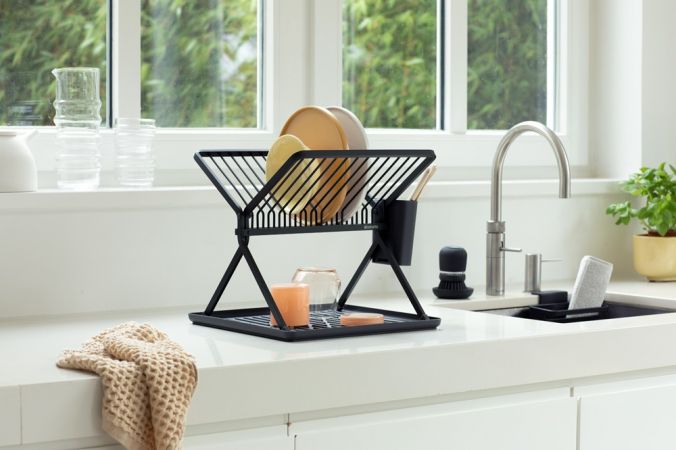 Designs for Small Kitchens: Dish Racks
