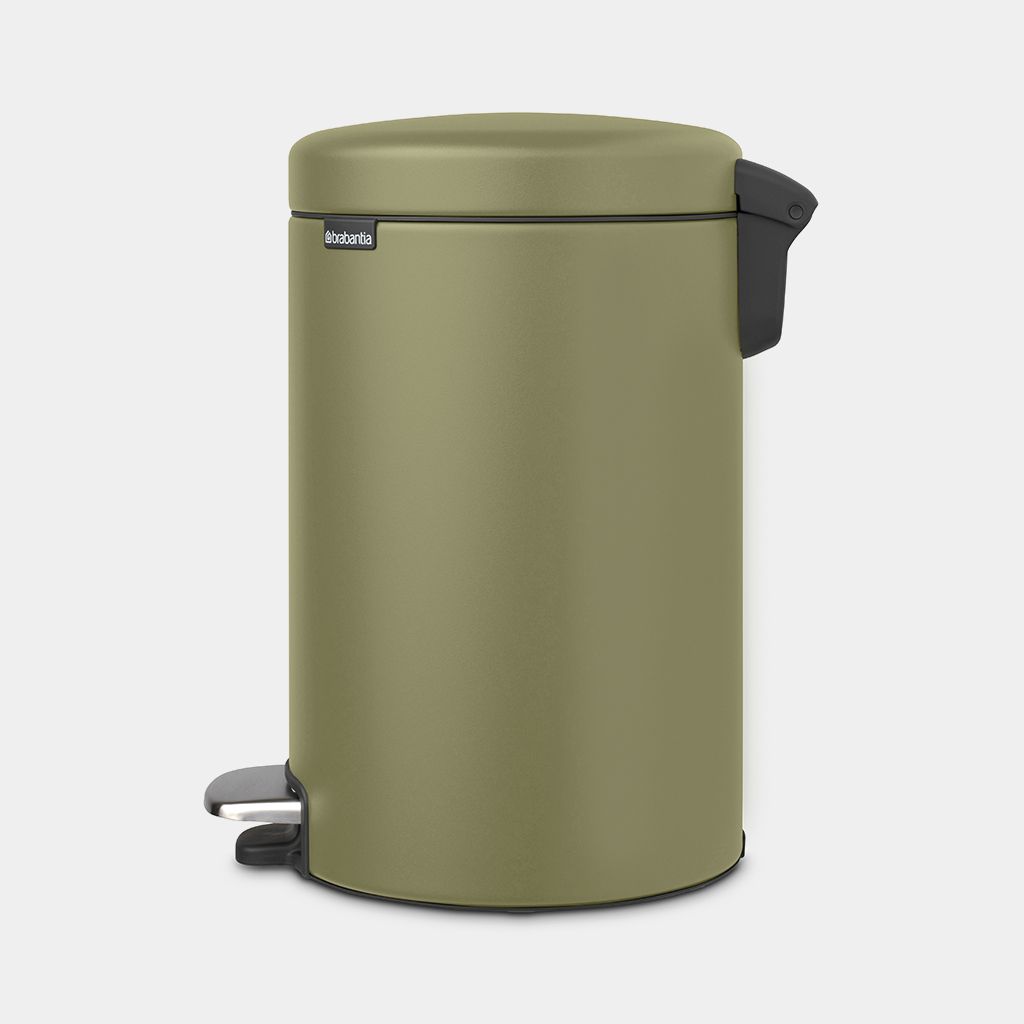 NewIcon Pedal Bin 12 litre - Mineral Calm Green