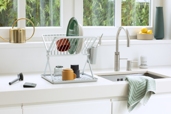 Buy Brabantia  SinkSide Silicone Dish Drying Mat - Jade Green – Potters  Cookshop