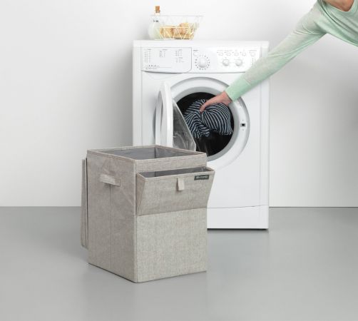 Stapelbare Wäschebox, Grey Liter 35 | - Brabantia