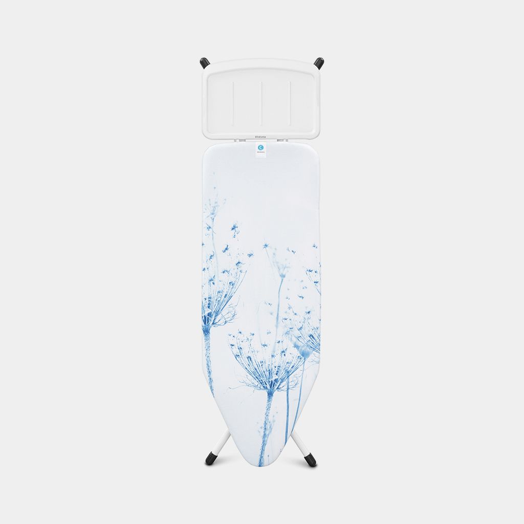 Ironing Board C 48.8 x 17.7 inches (124 x 45 cm), for Steam Generator - Cotton Flower