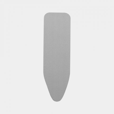 Plenaire sessie moed Lucht Strijkplankhoes C, 124x45 cm, 8 mm schuim - Metalized - Metalized |  Brabantia