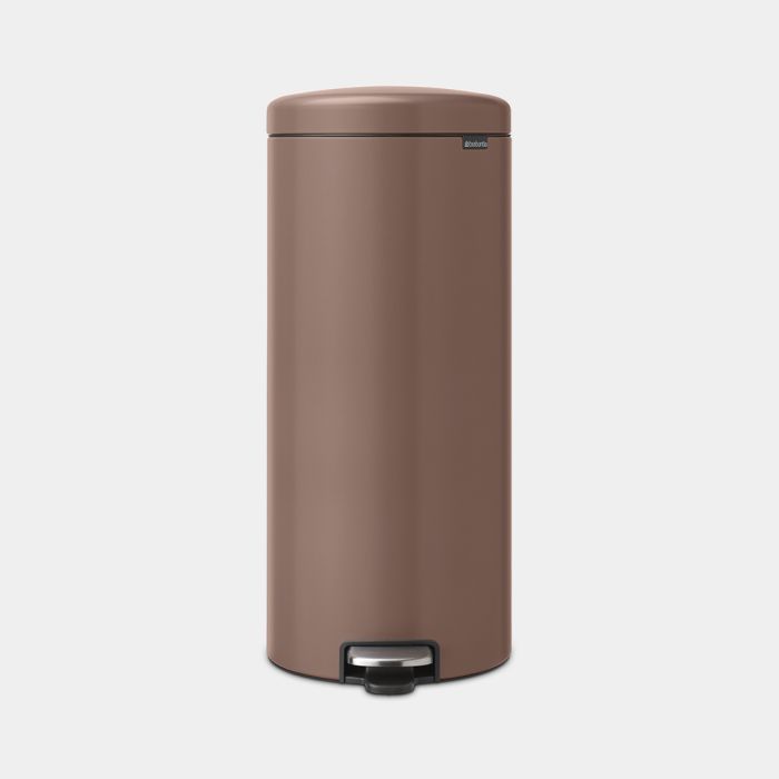 NewIcon Pedal Bin 30 litre - Satin Taupe