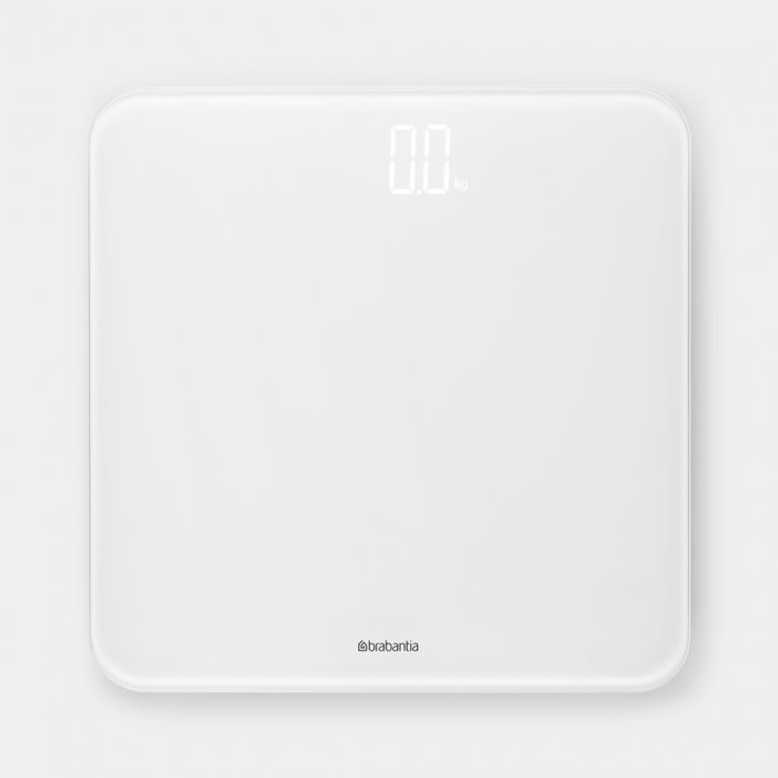 Bathroom Scales Battery Powered - White