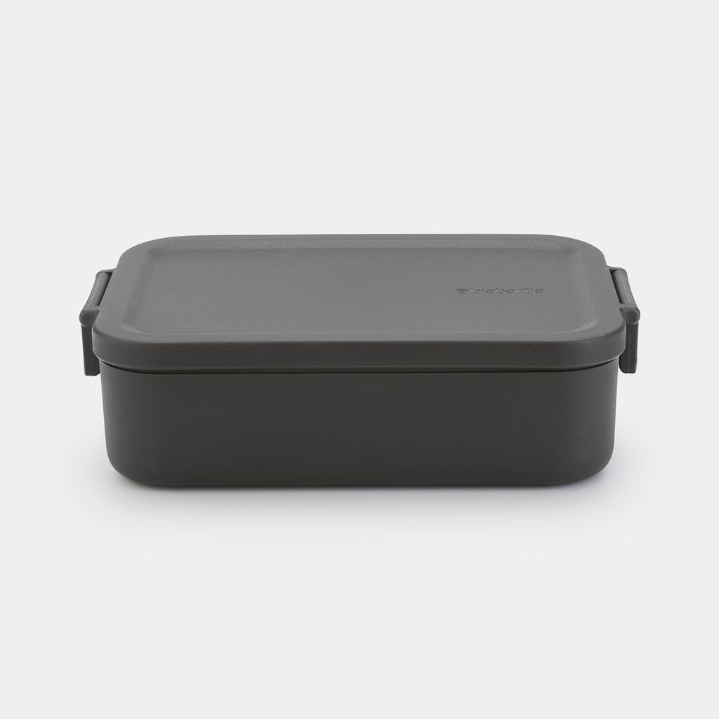 Kast focus Insecten tellen Make & Take Lunchbox, medium, kunststof - Dark Grey | Brabantia