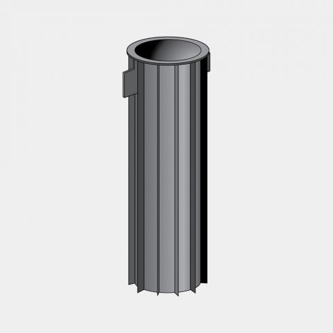 scherp omzeilen Bedenk Binnenhuls voor grondanker, diameter 45mm - Black | Brabantia