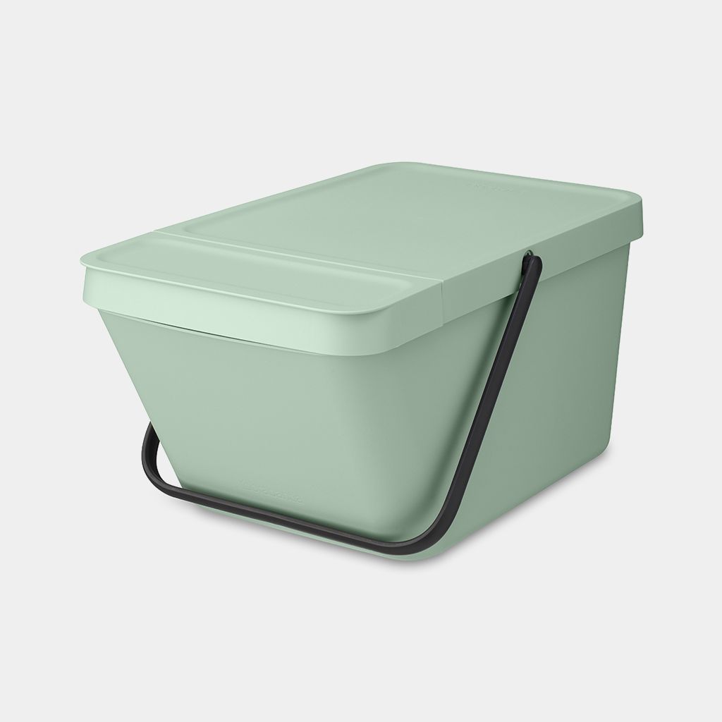 Cubo aplicable Sort & Go Recycle, 20L - Jade Green