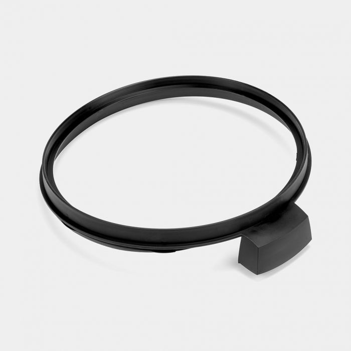 retort Aanhoudend Reproduceren Kunststof bovenrand Touch Bin, 30 liter - Black | Brabantia