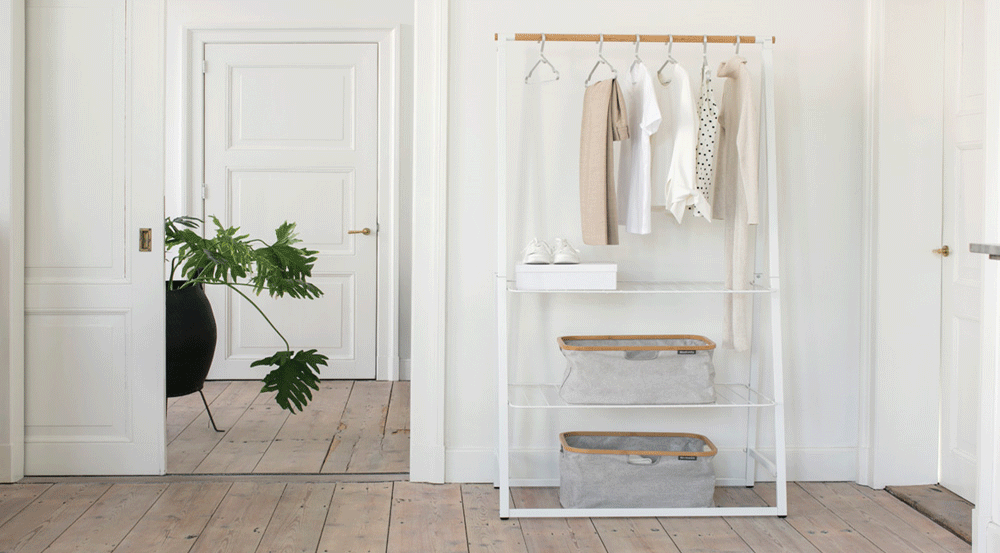 Tips for a perfectly organised wardrobe | Brabantia